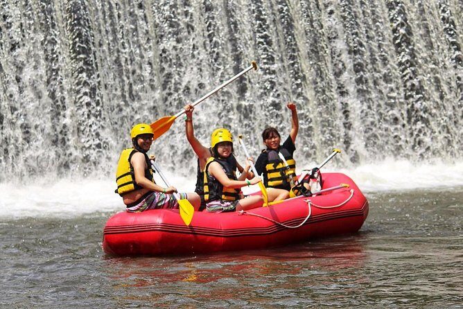 Atv Ride and White Water Rafting Adventures - Stop 2: Red Paddle Bali Rafting With Mountain Views and Waterfall Splash