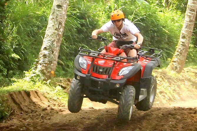 Bali Quad Bike Adventure - Ubud Best ATV Ride Activity - Automatic 250cc Quads, Instructor Help, and Safety Gear