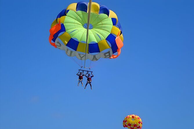 Bali Water Sport and ATV Ride Packages : Best Quad Bike Trip - Stop 1 at the Bali Dolphin Shop base: Jet Ski, parasailing, banana boat